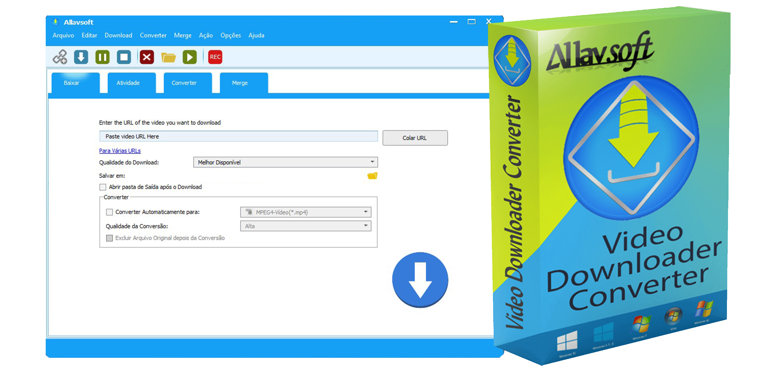 Allavsoft - Video and Music Downloader